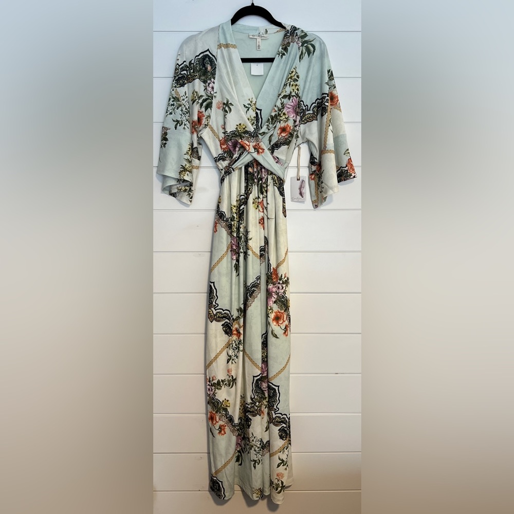 Jessica Simpson Maternity Maxi Dress L